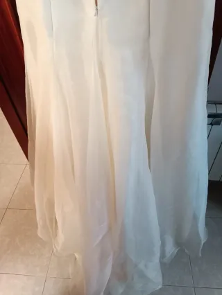 Vestido de Novia Blanco .regalo zapatos