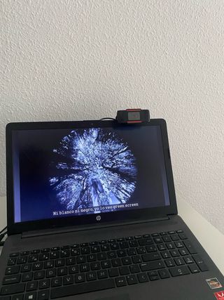 Webcam HD Negra y Naranja