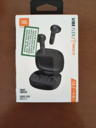 Auriculares JBL Vibe Flex Perfect Fit Negros