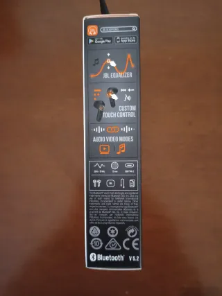 Auriculares JBL Vibe Flex Perfect Fit Negros