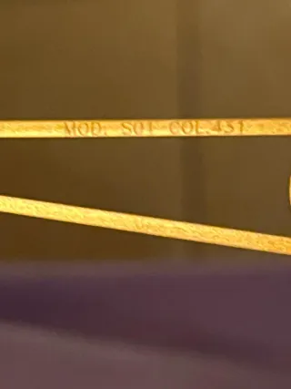 Occhiali da sole donna oro e rossi