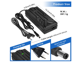 Caricatore Monopattino Elettrico Multi Presa