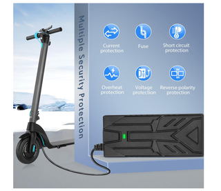 Caricatore Monopattino Elettrico Multi Presa