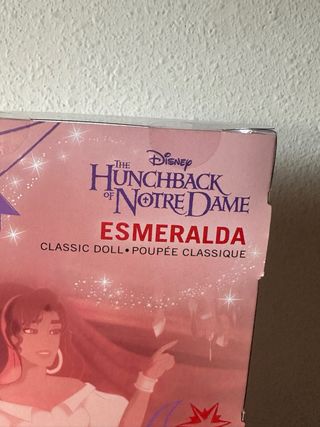 NUEVA Muñeca Esmeralda Jorobado de Notre Dame