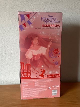 NUEVA Muñeca Esmeralda Jorobado de Notre Dame