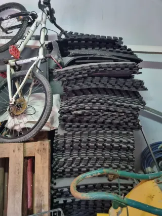 Pavimento goma puzzle gimnasio