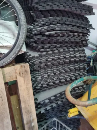 Pavimento goma puzzle gimnasio