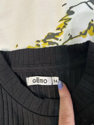 Camiseta negra manga larga Believe in you