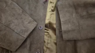 Chaqueta de ante para caballero