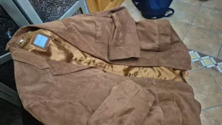 Chaqueta de ante para caballero