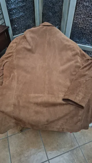 Chaqueta de ante para caballero