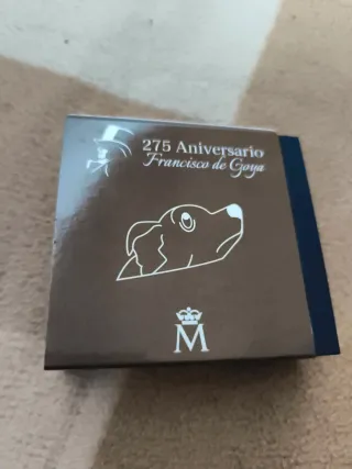 Moneda 10€ Goya Perro Semihundido 2021