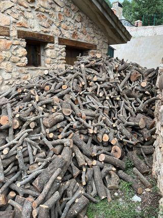 Leña de olivo y carrasca (Encina) - Verde o seca