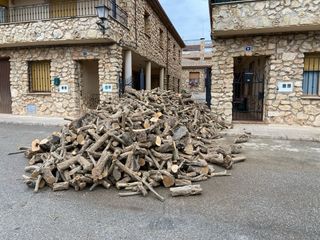 Leña de olivo y carrasca (Encina) - Verde o seca