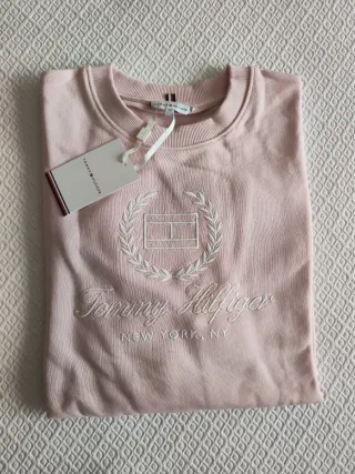 Sudadera Tommy Hilfiger Rosa Original