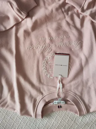 Sudadera Tommy Hilfiger Rosa Original