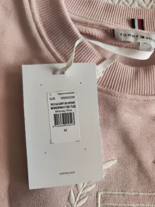 Sudadera Tommy Hilfiger Rosa Original