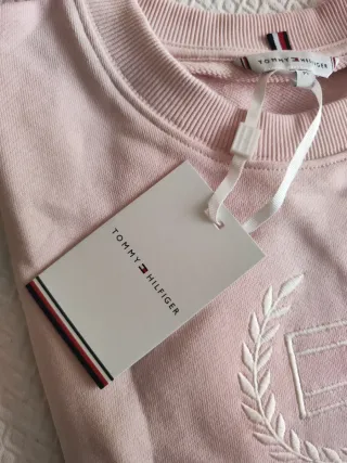 Sudadera Tommy Hilfiger Rosa Original