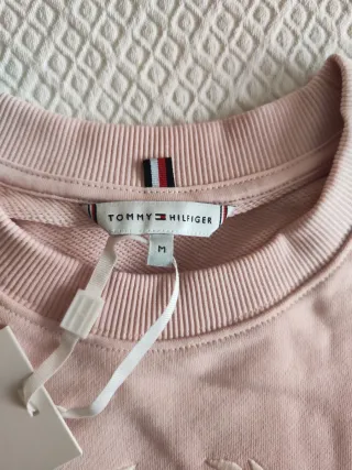 Sudadera Tommy Hilfiger Rosa Original