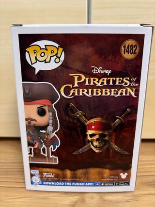 Funko Pop! 1482 Jack Sparrow Pirates Caribbean