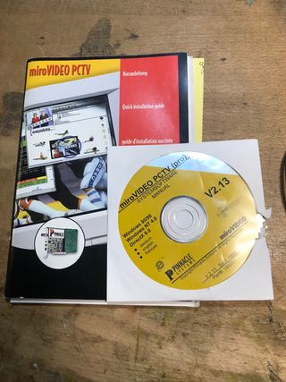 Tarjeta  Captura de video Pinnacle MiroVideo PCTV