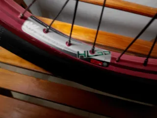 Rueda Delantera BMX Roja