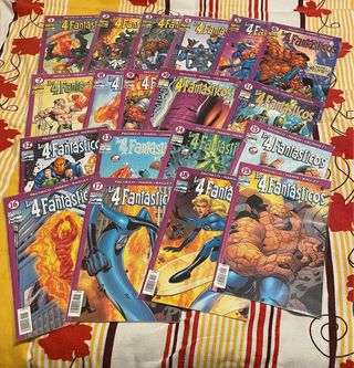 19 comics etapa de Pacheco en los 4 Fantásticos