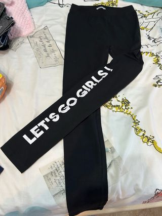 Mallas deportivas mujer negras talla 14