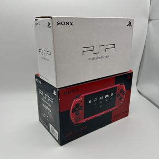 Sony PSP 3000 Red Black Value Pack PSP-3000XRB