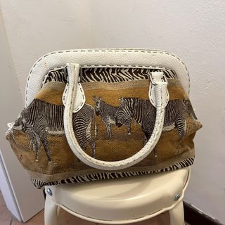Borsa Fendi Selleria Zebra Vintage