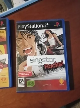 3 giochi Singstar PS2 (PlayStation 2) Karaoke
