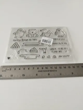 Sellos de silicona scrapbooking