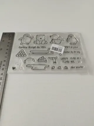 Sellos de silicona scrapbooking