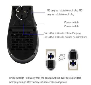 Mini Calentador Eléctrico FainFun 500W