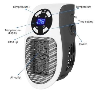 Mini Calentador Eléctrico FainFun 500W