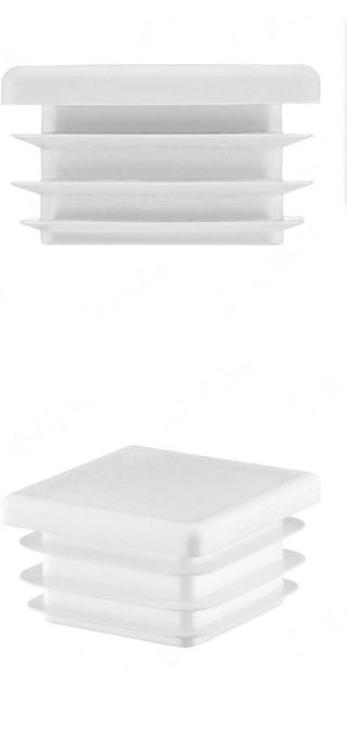 Tapones para tubos cuadrado 40x40 mm