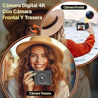 Cámara Digital 4K 64MP Nueva. A estrenar.