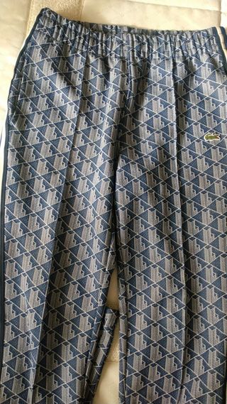 Conjunto chándal Lacoste original estampado