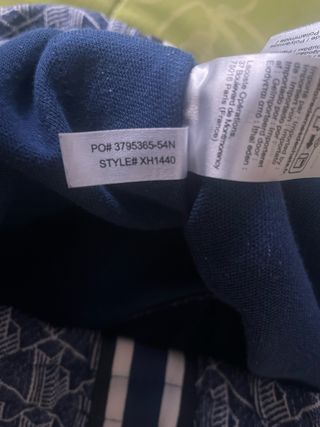 Conjunto chándal Lacoste original estampado