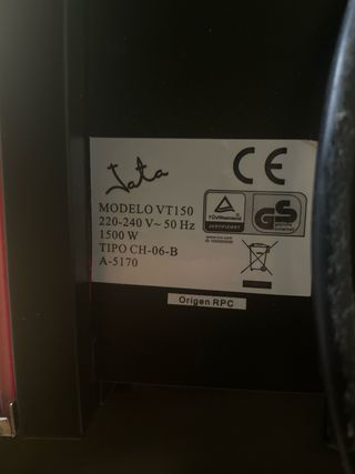 Radiador Jata Cristal Rojo