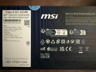 MSI CLAW 8 AI+ A2VM
