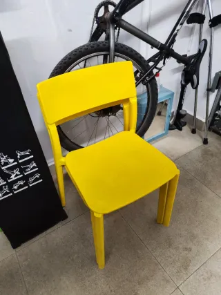 Silla Ikea Janinge Amarilla