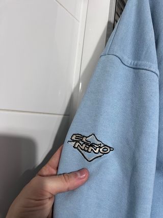 Sudadera El Niño Vintage Talla M Azul