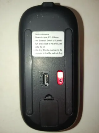 Ratón Gaming Bluetooth y USB