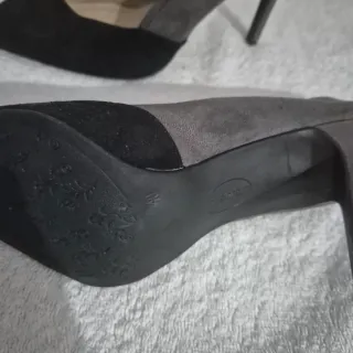 Zapatos tacón antelina NUEVOS