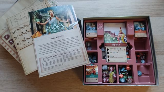 Khora: El Nacimiento de un Imperio - Juego de Mesa