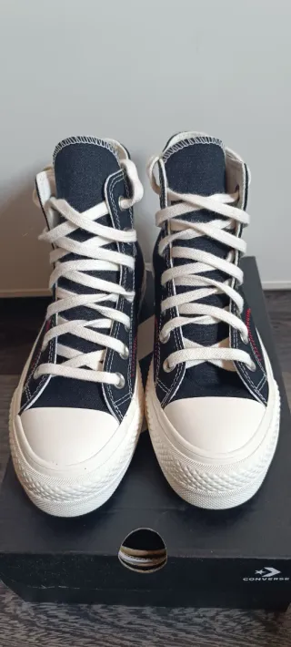 Converse All Star plataforma flores