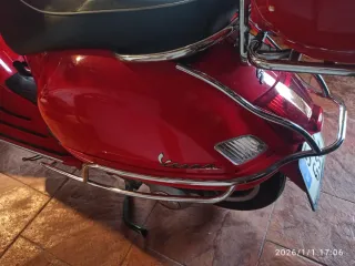 Defensas Cromadas Vespa GT Trasera