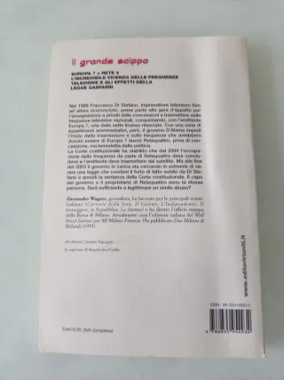 Il grande scippo Europa 7 Rete 4 vicenda frequenze