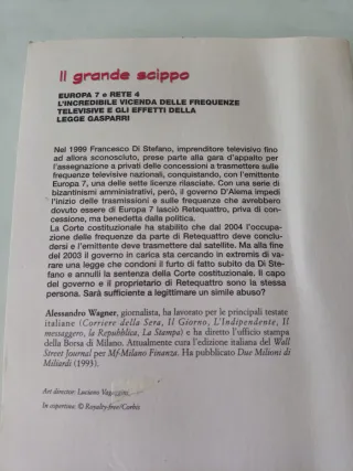 Il grande scippo Europa 7 Rete 4 vicenda frequenze